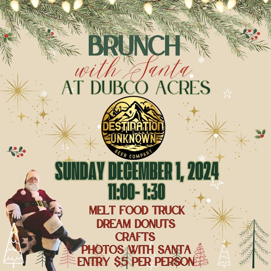 Brunch with Santa- Dubco acres event photo