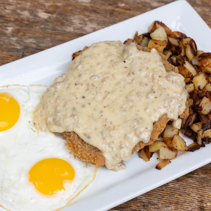 Country Fried Steak & Eggs photo
