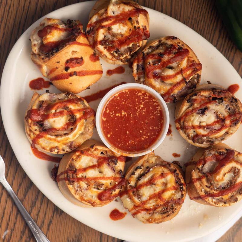 Meatball Sriracha Pinwheels photo