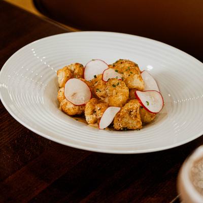 A serving of Sweet & Smokey Cauliflower.