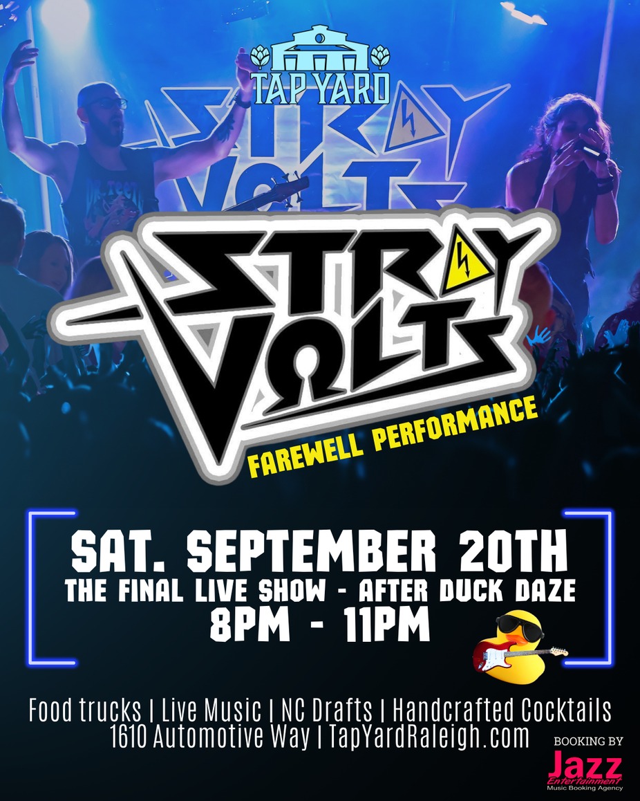 Stray Volts LIVE @ Tap Yard: FINAL SHOW EVER event photo