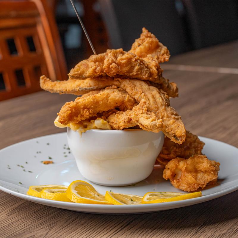 menu item 8 of 8, Fried Fish & Grits