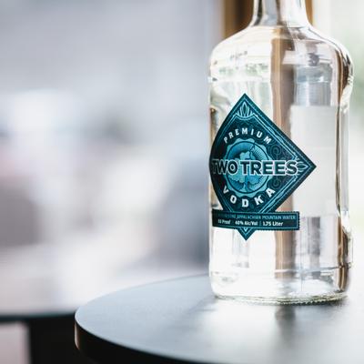 Two Trees premium vodka.