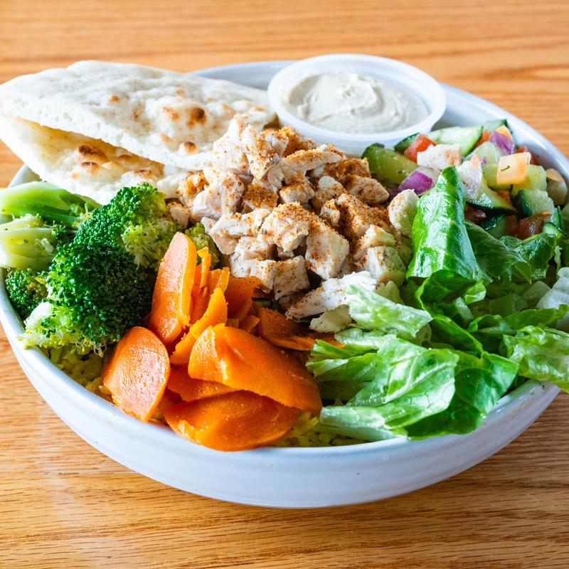 menu item 8 of 12, Mediterranean Chicken Bowl
