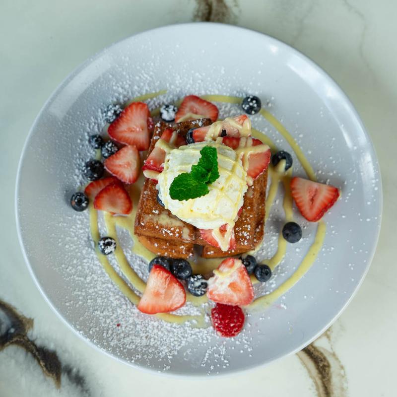 Strawberry Shortcake Stuffed French Toast photo