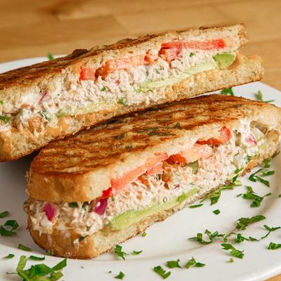Tuna panini melt