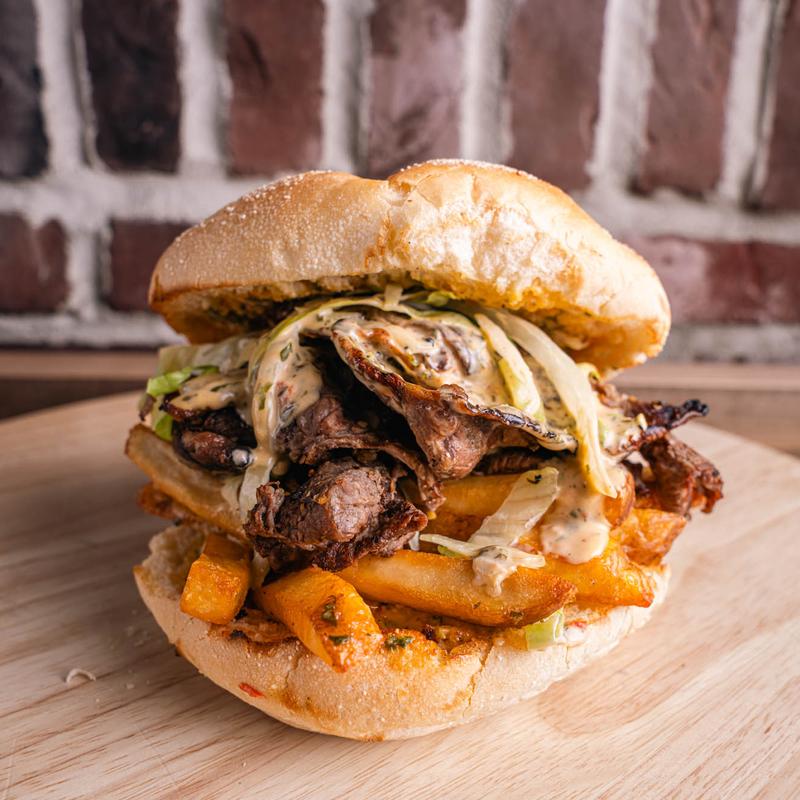 menu item 8 of 11, Biggies Steak