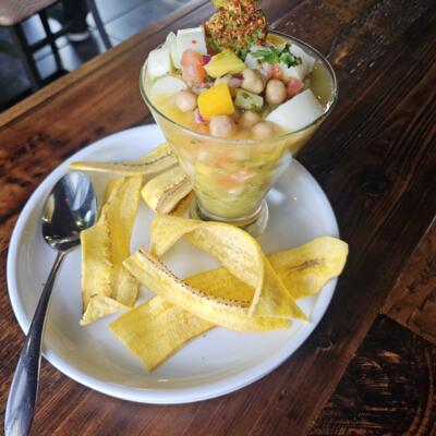 First Place Winner for Vegan Challenge - Ceviche.