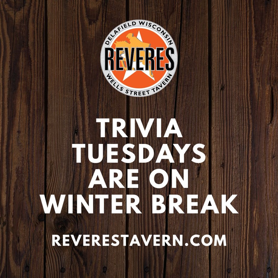 Trivia Tuesdays Cancelled event photo