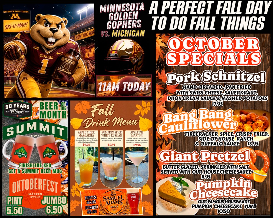 A Fall Saturday in Minnesota event photo