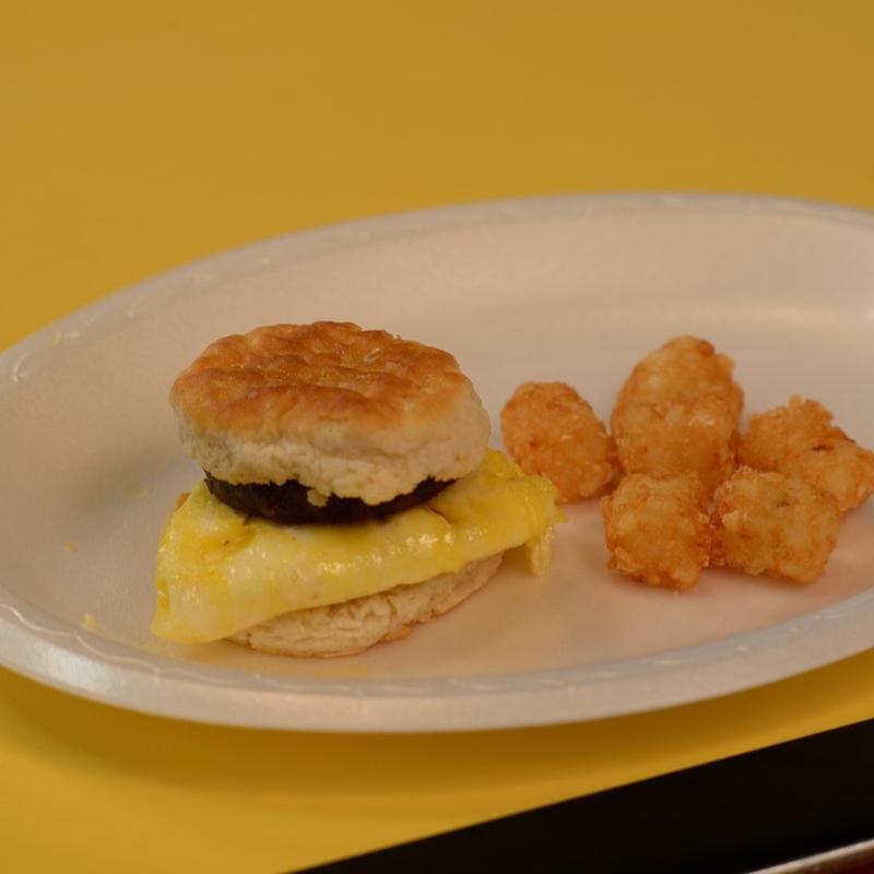 Egg Biscuit with Bacon, Sausage, Spicy Dog or Ham photo