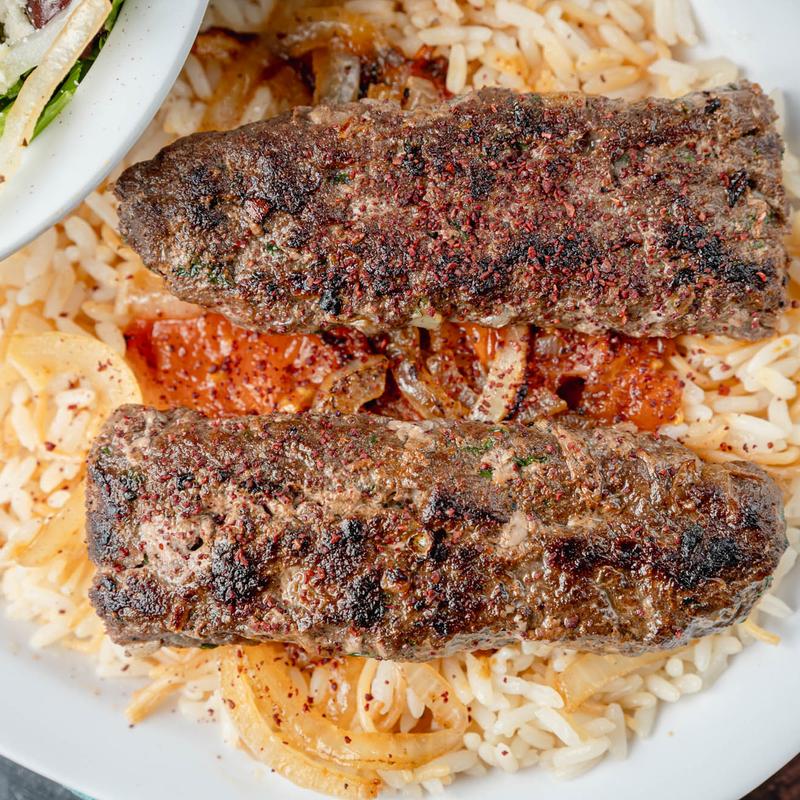 Kafta Kabob Plate * photo