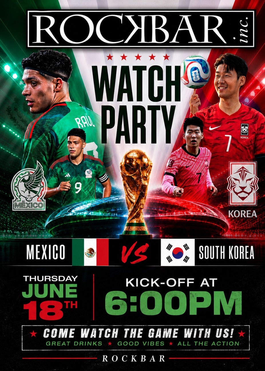 Mexico vs South Korea World Cup Watch Party event photo