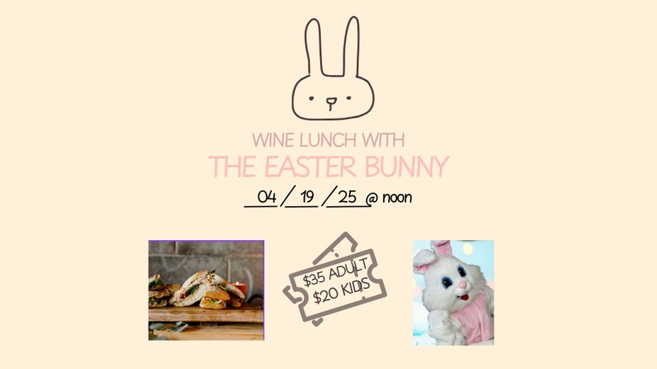 {Wine} Lunch with the Easter Bunny event photo