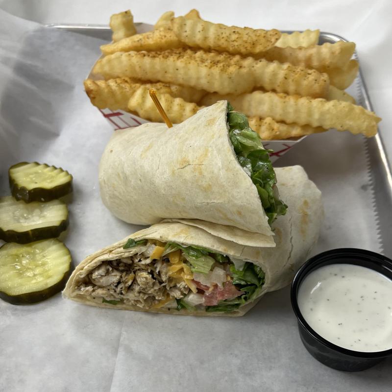 Jerk Chicken Wrap photo