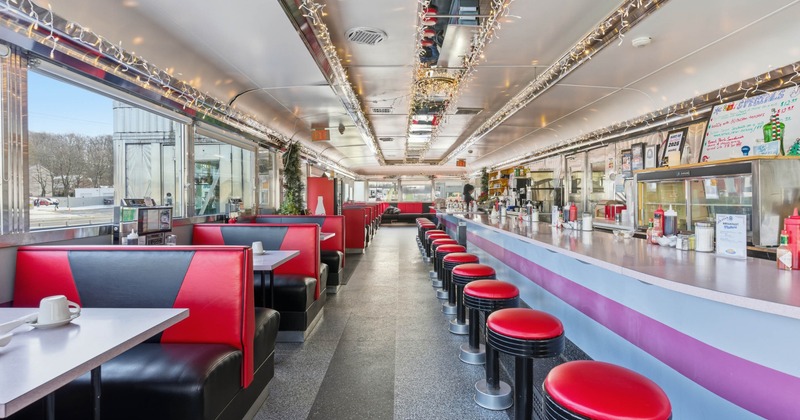 Interior seating area