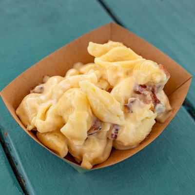 Bacon mac and cheese.