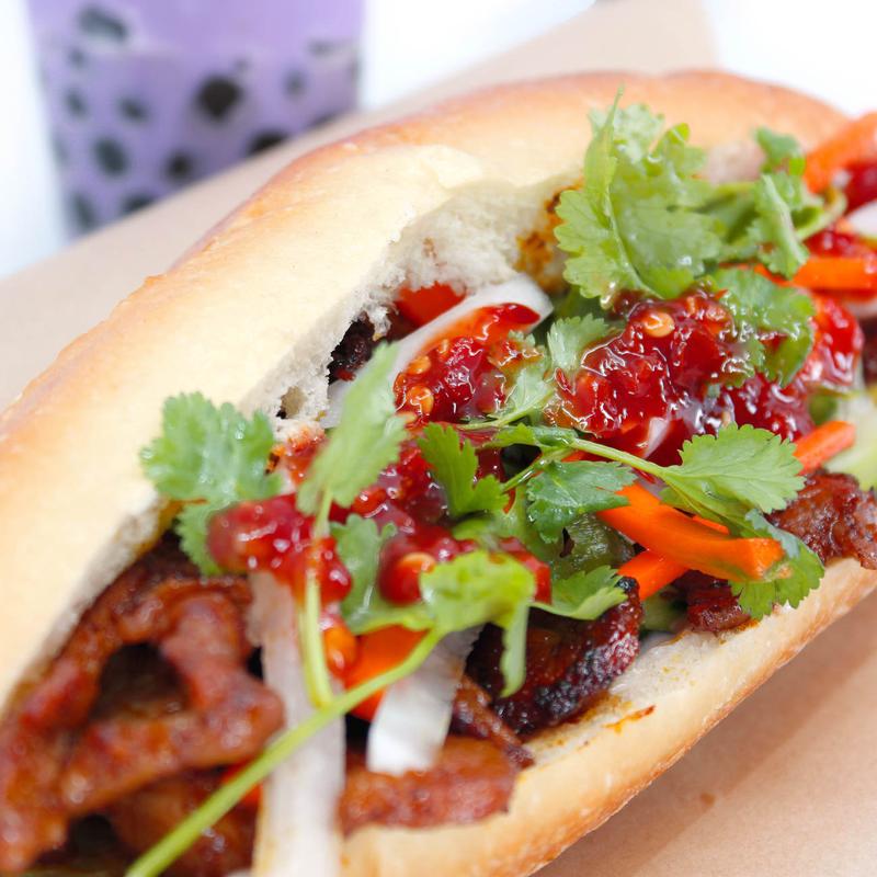 Honey Glazed Pork Sandwich photo