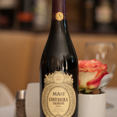 Mast Costasera Amarone classico wine bottle.