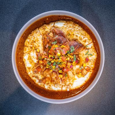 Funky fresh fish n grits.