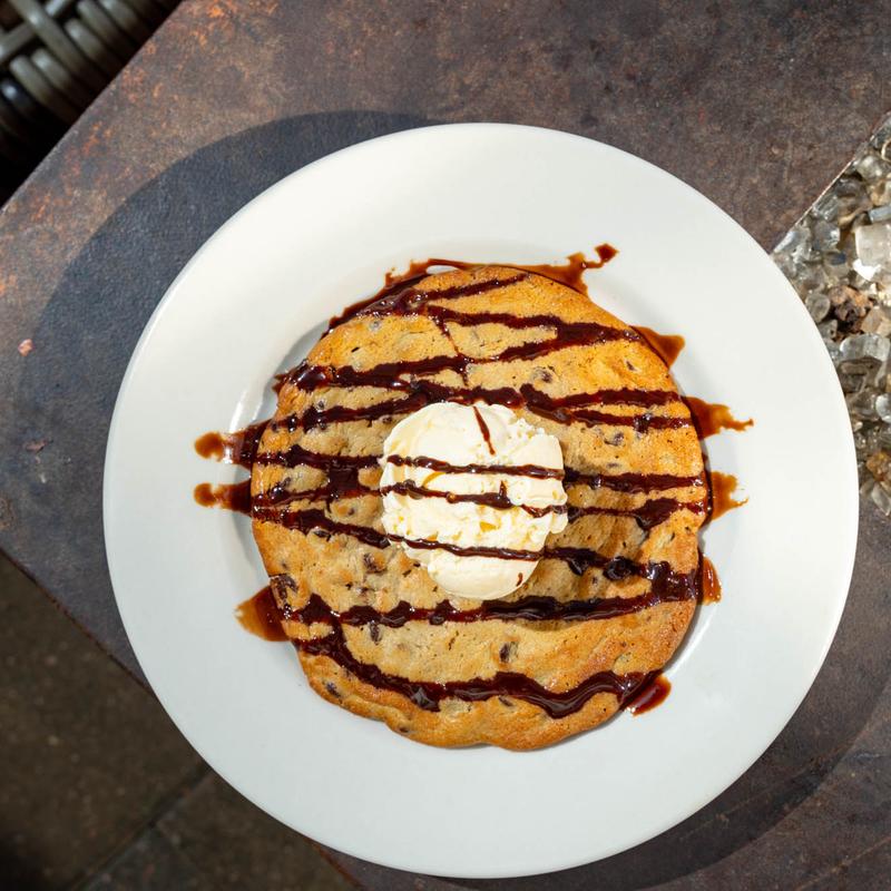 Giant Chocolate Chip Cookie A La Mode photo