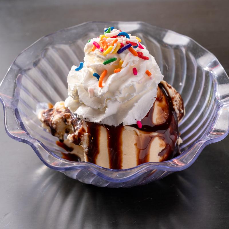 menu item 47 of 67, Ice Cream Sundae - GF & VE