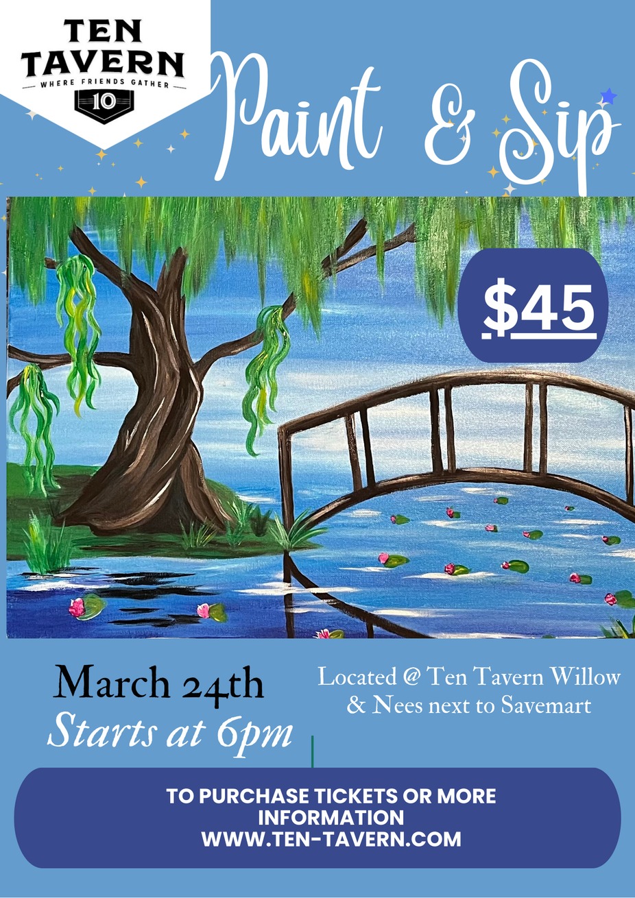 Paint & Sip Night event photo