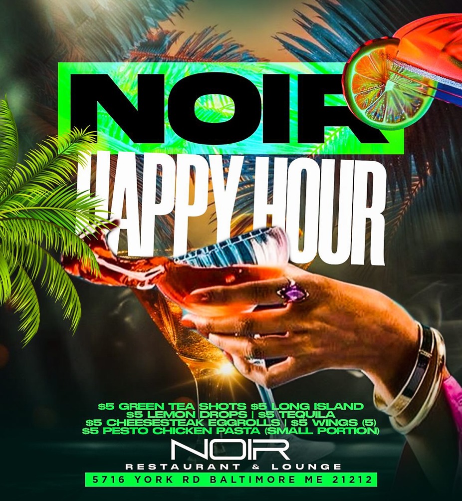 NOIR HAPPY HOUR event photo