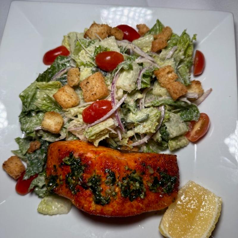 Ensalada Verde-Add Baked Salmon photo