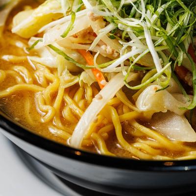 Ramen close up.