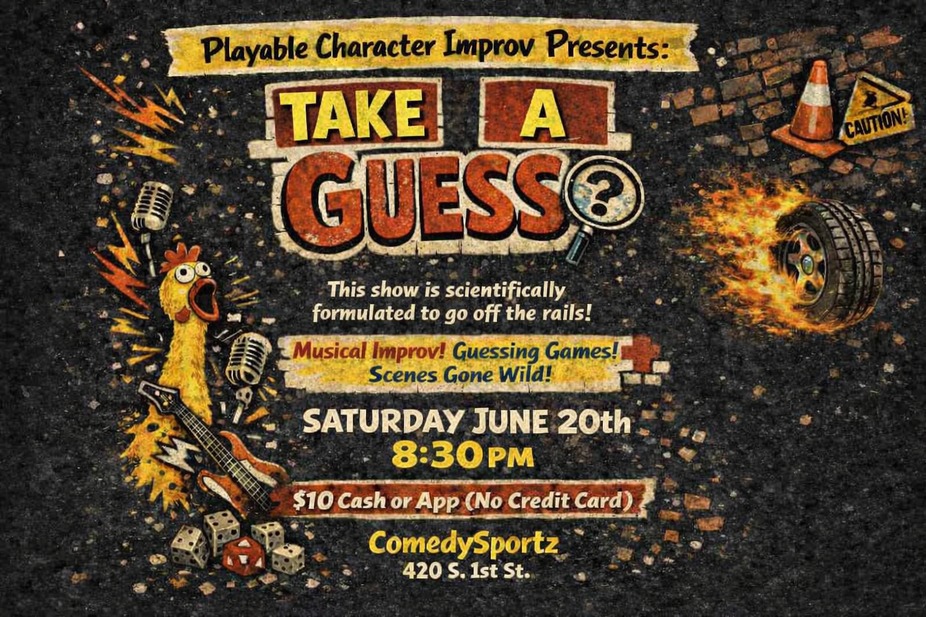 Playable Character Improv presents: Take A Guess event photo