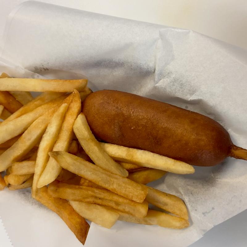 Corn Dog & Fries photo