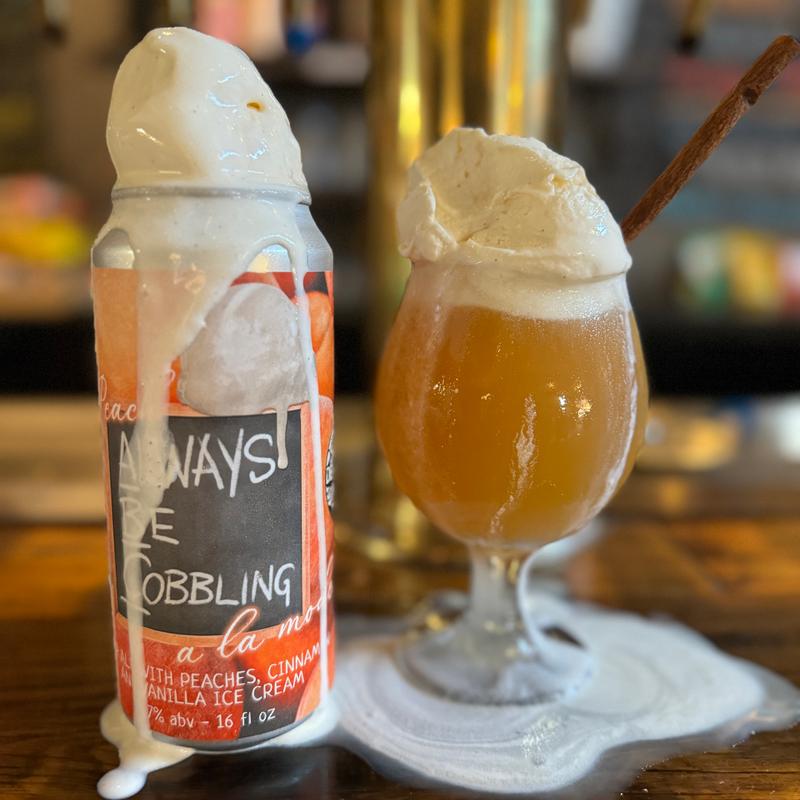 Always Be Cobbling: Peach A La Mode photo