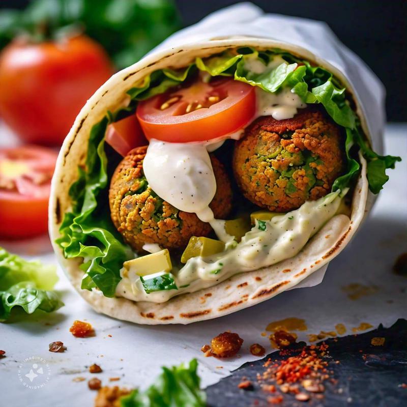 Falafel Sandwich photo