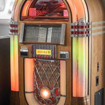 Colorful jukebox.