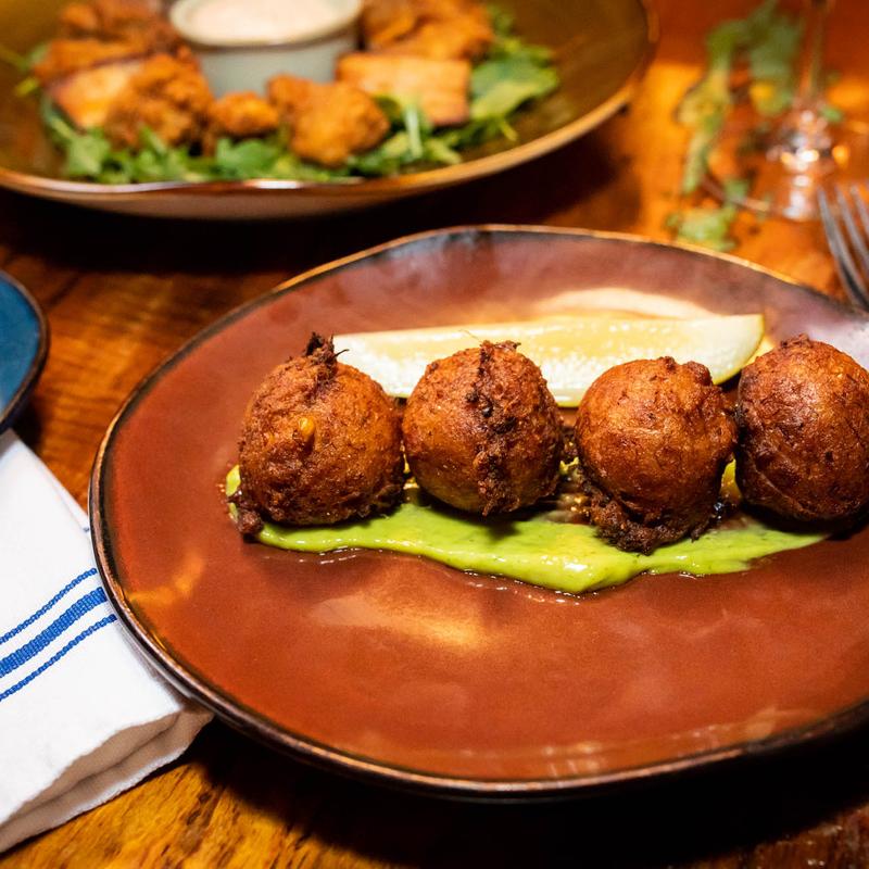 Crab Stuffed Hushpuppies photo