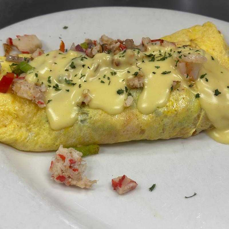 menu item 8 of 75, Seafood Omelette