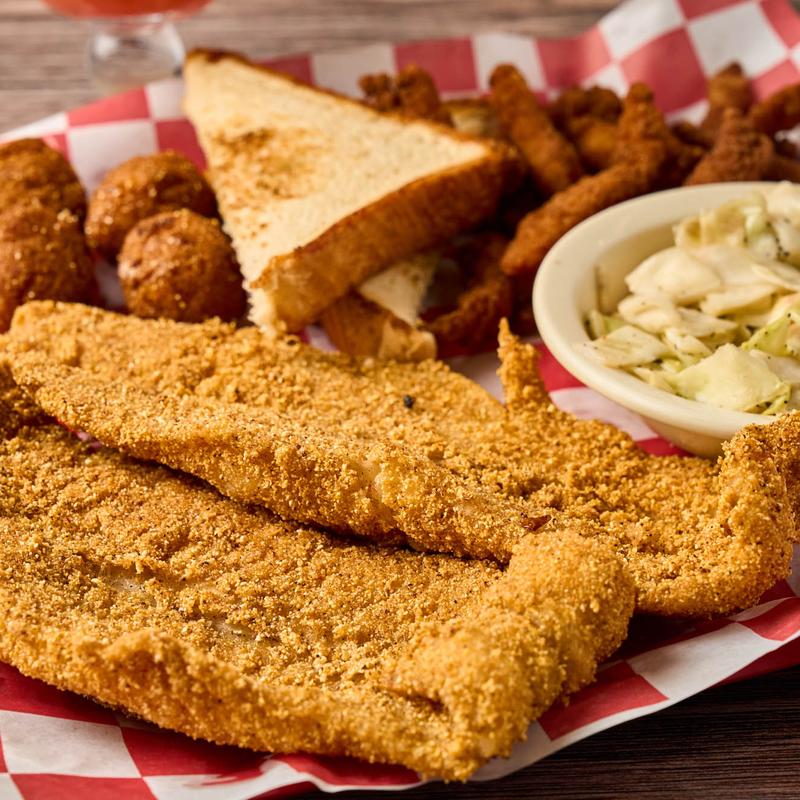 menu item 7 of 10, Fried Fish Basket