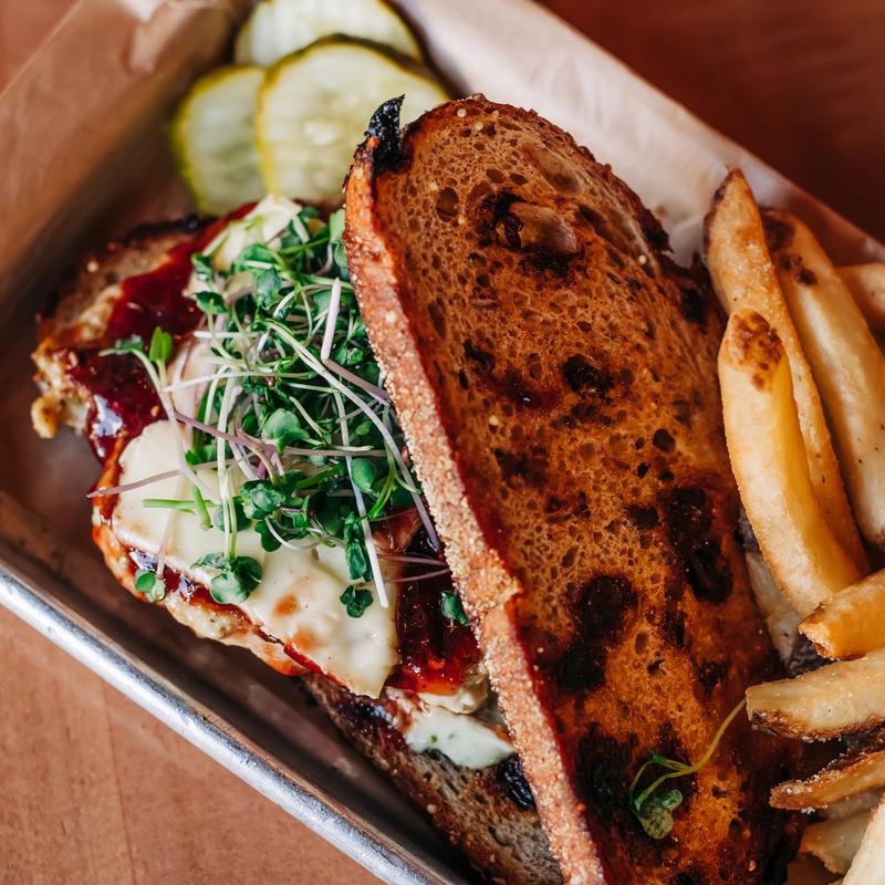 Raspberry Brie Chicken Melt* photo