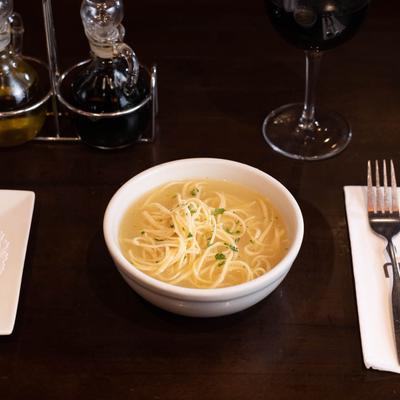 Chicken noodle soup.