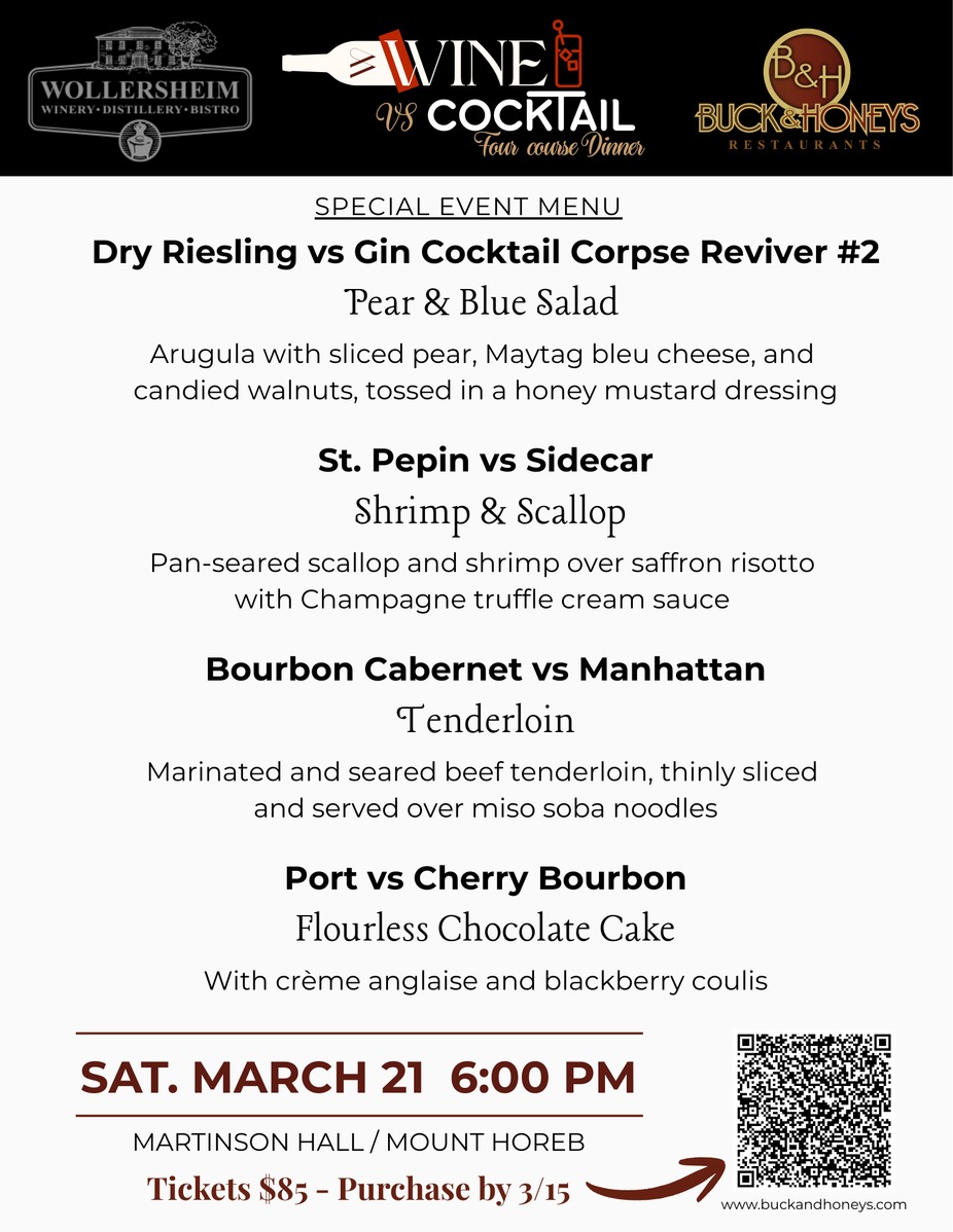 Wine VS Cocktail event photo