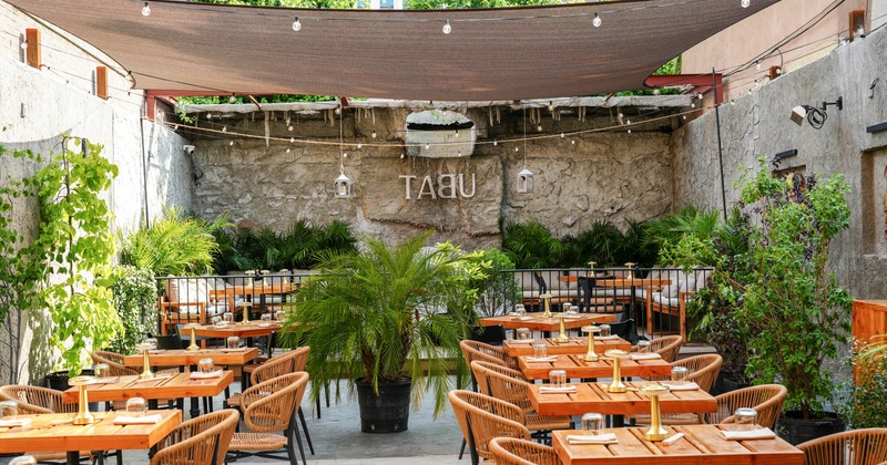 Nicely done outdoor seating area