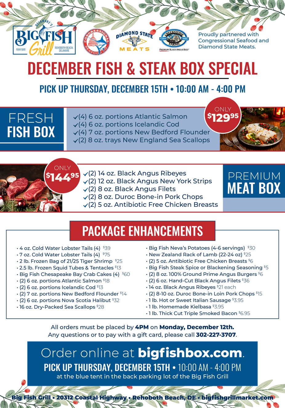 December Fish & Meat Box Sale event photo