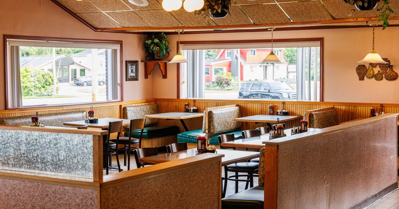 Interior, seating area