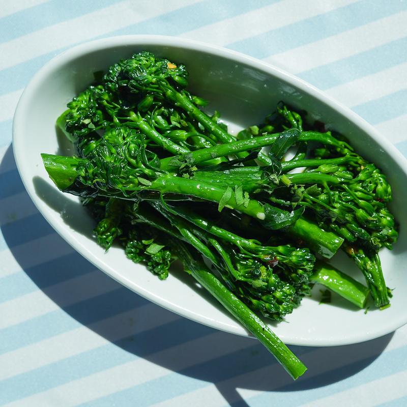 Steamed Broccolini photo