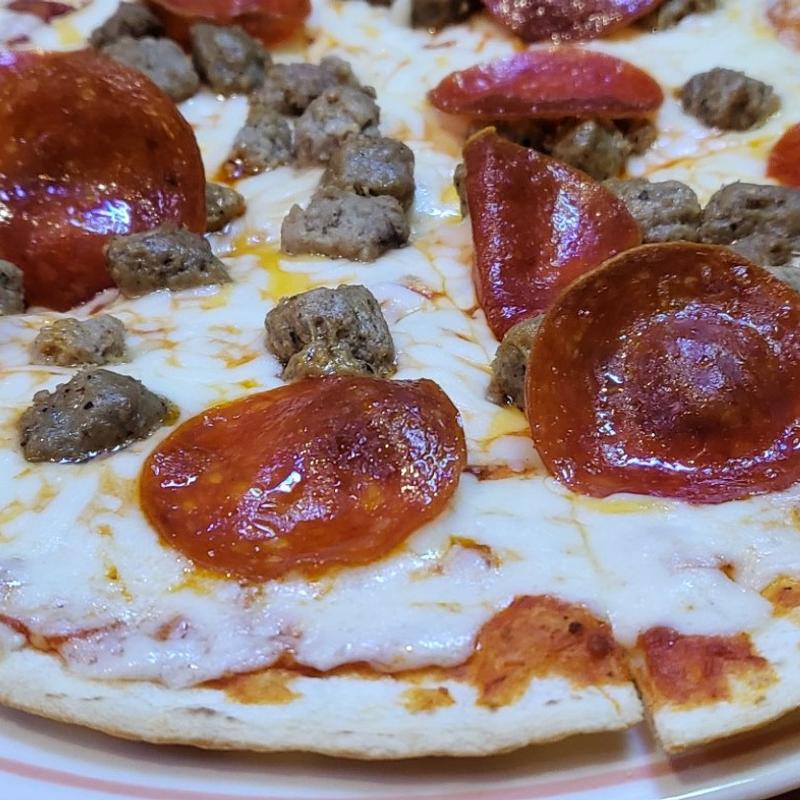 Cracker Crust Pizza photo