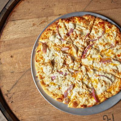 Buffalo Chicken Pizza.