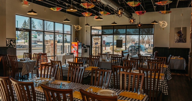 Interior, main dining area