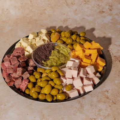 Charcuterie platter.