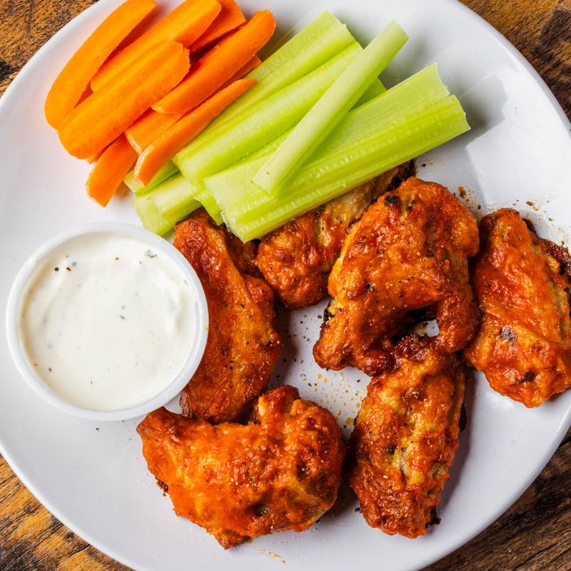 menu item 9 of 9, Wings